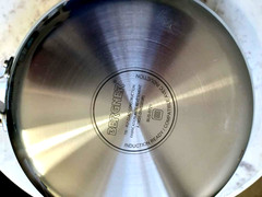 New Bergner Tri-Ply Stainless Steel Fry Pan / Sauté Pan (Braiser) with Lid