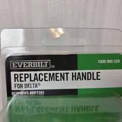 Everbilt Faucet Handle Compatible with Delta Faucet RP2391 Unused Open Container