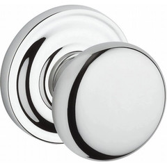 Baldwin Reserve Round Knob Privacy POLISHED NICKEL SET SKU: 9BR3532-137