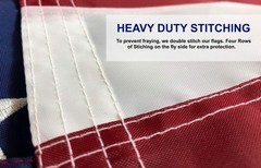 DMSE USA United States US Peace Flag 3X5 Ft Foot 100% Polyester 100D Flag UV …