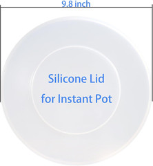 Silicone Lid for Instant Pot 6 QT & 5 QT, 9.8IN Premium Pot Cover for Instapot 5