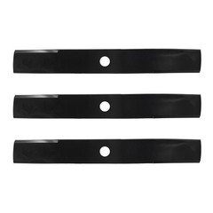 3 Pack Mower Blade For John Deere ZTrak M655 M657 737 757 Z445 Z655 54″ Decks