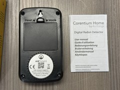 Airthings Corentium Home Radon Detector 223 Digital Monitor