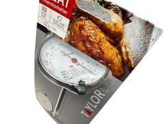 Taylor Meat Thermometer 3″ Dial Oven Safe Stainless Steel Probe w/ Temp Guide