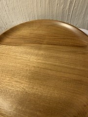 Myrtlewood 10.25 X 10.25 Serving Platter Plate Salem Oregon Holy Land Preowned