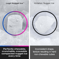 GE Profile Opal 2.0 Ultra Nugget Ice Maker with Scale Inhibiting Filter