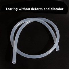 1/16 Id X 1/8 Od Pure Thin Silicone Tubing Food Grade Pure Silicon Tube High T