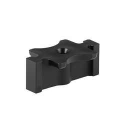 VEVOR 250PCS Hidden Deck Fasteners for Composite Decking Universal T Clips Black