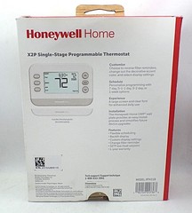 HONEYWELL HOME X2P RTH21B/N PROGRAMMABLE THERMOSTAT 1-STAGE, 1-HEAT/1-COOL, FLEX