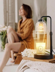 Candle Warmer Lamp with Timer Dimmable, Adjustable Lamp Candle Warmer, Birthday