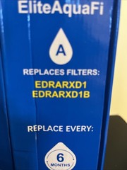 Refrigerator Water Filter 6 Months 200 GAL White 2 Pack ~READ~