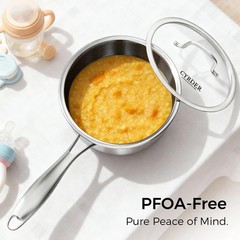 14-Piece Nonstick Hybrid Hex Cookware Set – Induction & Oven Safe, PFOA Free
