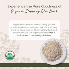 Starwest Botanicals Organic Slippery Elm Bark 16 Ounce (Pack of 1), No Color