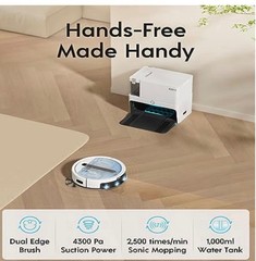 Yeedi Cube Robot Vacuum and Mop Floor Cleaning Robot with AIO Station YDAX11 NEW