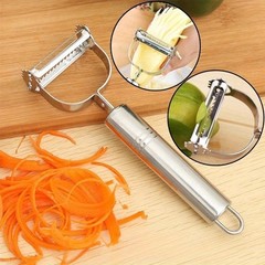 Multi-Functional Stainless Steel Vegetable Peeler, Julienne Cutter & Slicer