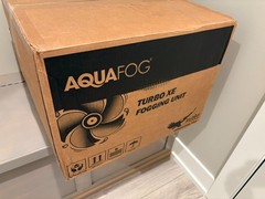 AquaFog XE 2000 and Baldor MOTOR**BOTH NEW IN BOX**
