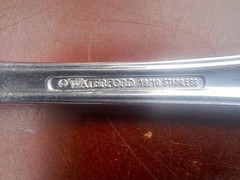 Waterford LINEAR 18/10 Stainless Flatware Vietnam Lot Of 25 Pieces
