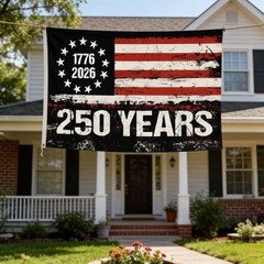 250 Years America Flag, 3X5 Ft, USA 250Th Anniversary Patriotic Design,1776-2026