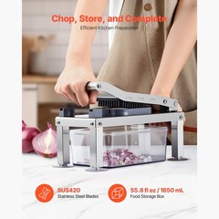 Vegetable Chopper Mandoline Slicer All-in-1 Food Veggie Cutter 9 Blades