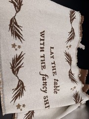 RARE Taylor Swift Tolerate It Woven Table Runner Official Evermore Holiday Merch