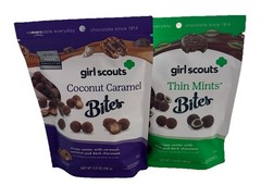 Girl Scouts Thin Mints And Coconut Caramel Bites 2 Pack