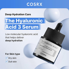 Pure Sodium Hyaluronic Acid 3% Serum, Hydratying & Moisture Boosting for Fine Li
