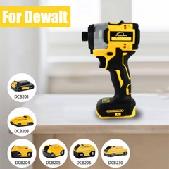 Brushless Cordless Impact Driver,for Dewalt 20V Max Battery,1/4″ Compact,4 Speed