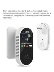 4 in 1 Natural Gas Detector & Carbon Monoxide Detector – Carbon Monoxide Detecto