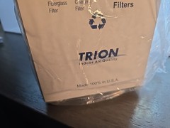 NEW – Trion Air Bear 255649-105 – Pleated Furnace Air Filter 16″x25″x5″ MERV 8
