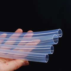 PTFE Tube Tubing Pipe 1mm-20mm ID 2mm-25mm OD High Temp Resistance Clear Tube