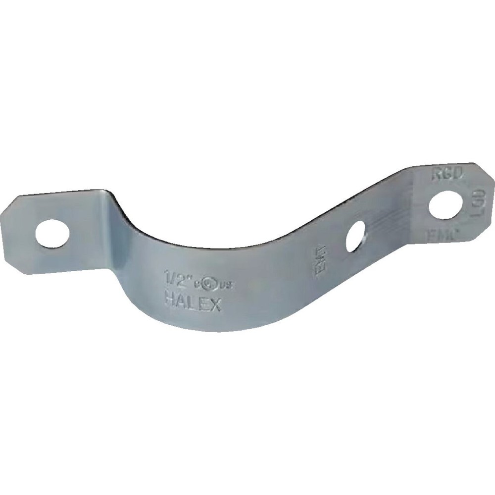 Halex 1/2 In. 2-Hole Cable Strap (4-Pack) 92205 Halex 92205 Steel