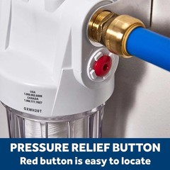 GE Whole House Water Filtration System Reduces Chlorine Taste & Odor GXWH20T New