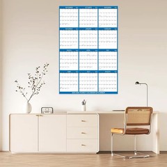 2025-2026 Wall Calendar 24″ x 36″ Dry Erase Calendar for Wall from September …