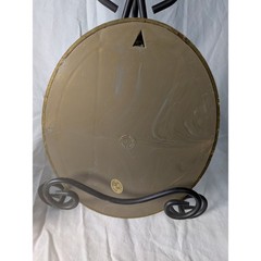 Vintage Oval Floral Wall Plaques Set of 2 Made in Italy Gold Ornate Fram 9.5×7.5