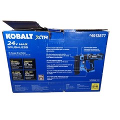 Kobalt XTR 24V Max KNA 124B-03 18-Gauge Cordless Straight Brad Nailer Tool Only