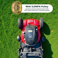 Replacement Idler Pulley 756-04129 for Efficient Lawn Mower Functionality