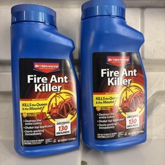 BioAdvanced Fire Ant Killer, Dust, 1 lb- 16 oz Free Shipping Pack of 2