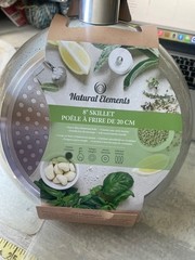 NEW IN PACKAGE Natural Elements 8″ Skillet Non Stick Frying Pan Farmhouse