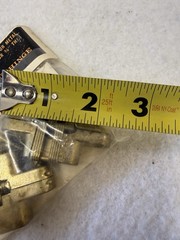 Soss Invisible Hinges 1 Set No. 208 And 1 Set No. 204 Both Unused