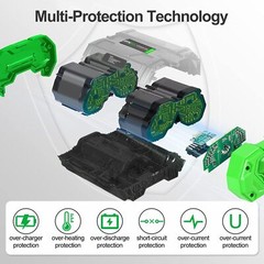 56V Lithium-ion Battery For EGO 56V 7.5Ah BA1400T BA2800 BA4200T BA5600T 7.5Ah