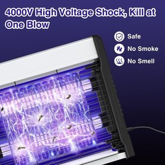 Bug Zapper Indoor 2026,4000V Mosquito Zapper for Home,12 in Mosquito Trap,USB,a