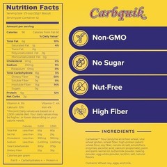 Carbquik Biscuit Baking Mix Pancakes Pizza Crust Bread Low Carb No Sugar 2 pack