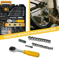 168Piece Auto Repair Tool Set General Household Hand Tool Set Portable Tool Case