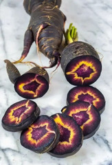 100+ Black Nebula Carrot Seeds – Heirloom – Organic – NON GMO – FRESH —– RARE