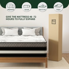 12″14″ Mattress Twin Full Queen King Size Gel Memory Foam Pocket Spring in a Box