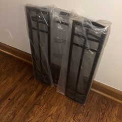 Katie Brown Simply At Meijer 3 Panel Fireplace Screen Modern Home Decor Open Box