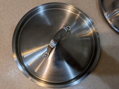 Made In Stainless Steel Saucier Pan with Lid 3 Qt Multi-Clad Cookware