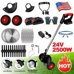 20000mAh Electric Cordless Grass String Trimmer Lawn Edger Weed Wacker Cutter