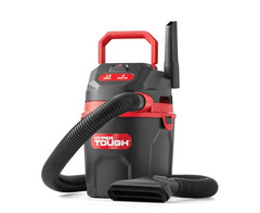 Hyper Tough 1.5 Gallon Wet Dry Vacuum 2HP Corded Handheld Shop Vac w/ Hose Black