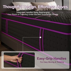 12″ 14″Twin Full Queen King Size Gel Memory Foam Spring Mattress In A Box